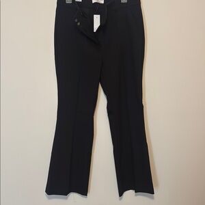LOFT Black Flared Dress Pants